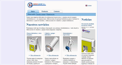 Desktop Screenshot of hidragrup.es